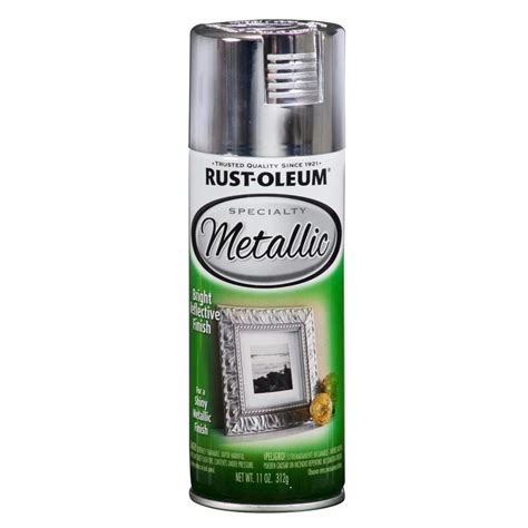 Shop Rust-Oleum Specialty Metallic Silver Fade Resistant Spray Paint ...