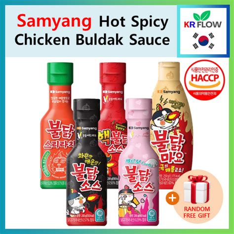 Renewal Samyang Samyang Hot Spicy Chicken Buldak Sauce Flavors G G RANDOM FREE