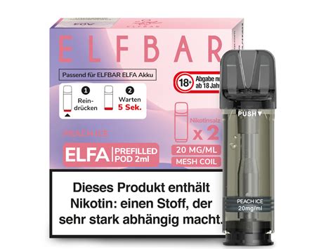 Elfbar Elfa Pods Mit Ber Geschmacksrichtungen