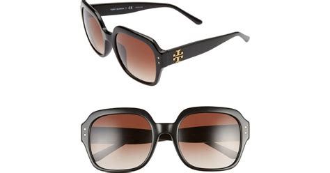 Tory Burch Ty7143u 170913 Women S Sunglasses Black Size 56 Save 31 Lyst