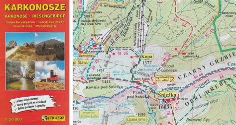 Karkonosze Mapa Turystyczna Karkonosze Tourist Map