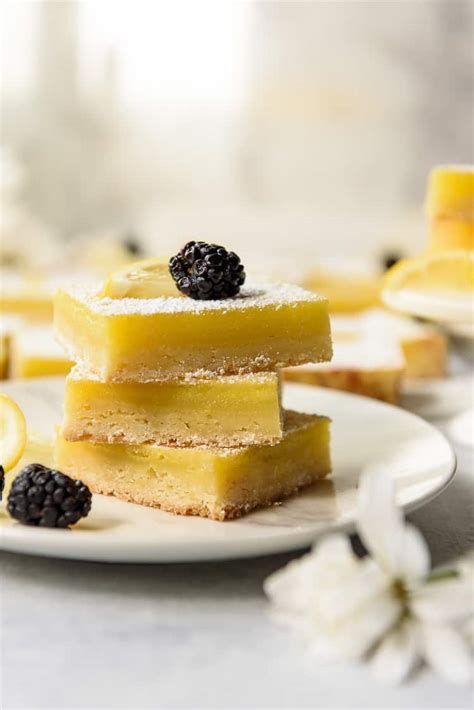 Classic Lemon Bars • The Crumby Kitchen