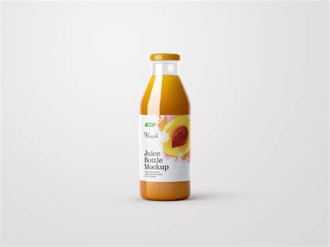 Juice Bottle Mockup - Mockup World