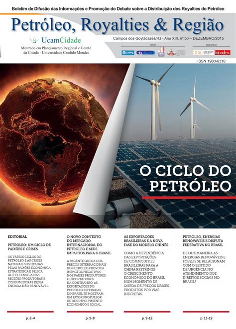 Pdf O Ciclo Do Petr Leoque A Oscila O Na Cota O Do Barril Marcaria