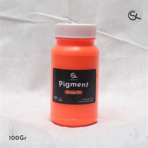 Jual Pigmen Biang Warna Cat Orange Flo Stabilo G Basis Air Shopee