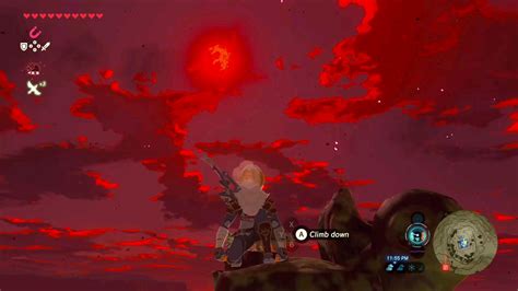 [BOTW] Link is terrified of the blood moon. : r/zelda