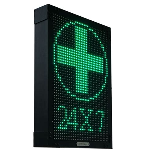 Buy Vertical Medical Plus Sign Board Scrolling Display For Medical