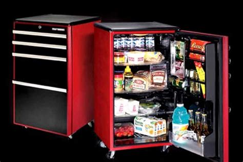 Craftworks fridge for garage and workspaces