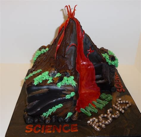 Volcano Cake