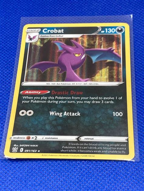 Pokemon Battle Style Crobat Holo Kaufen Auf Ricardo