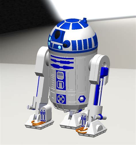 Archivo STL R2 D2 Robot De Star WarsObjeto Para Impresora 3D Para