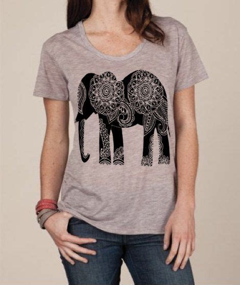 Womens Paisley Elephant Shirt From Etsy Fashion Clothes