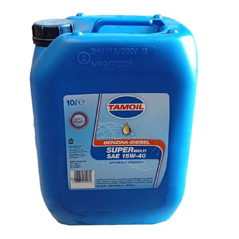 Tamoil Autoöl CITY START 15W40 10 Liter 22401