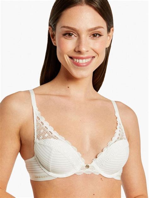 Soutien gorge ampliforme coque moulée LILY Morgan Lingerie Blanc