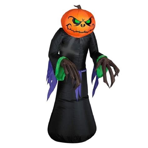 3.5-ft Internal Light Jack-O-Lantern Halloween Inflatable at Lowes.com