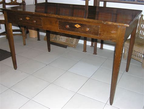 Mesa Escritorio De Nogal Palau Antiguitats