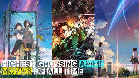 Top 5 Highest Grossing Anime Movies Of All Time Did You Know Which