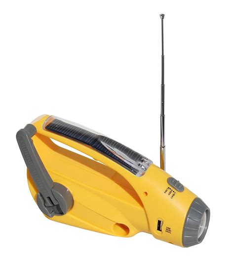 Portable Dynamo Solar Hand Crank Radio 3 Way Powered Solar Power Dynamo