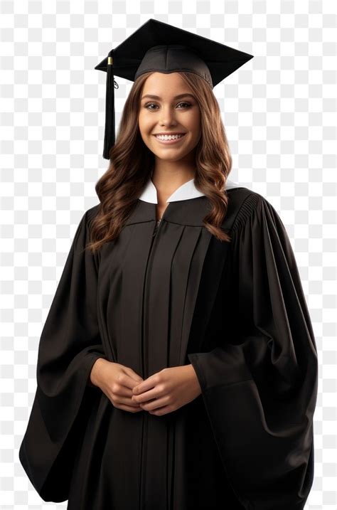 Png Women Wear Graduation Gown Premium Png Rawpixel