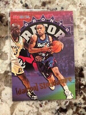 Nba Hoops Rookie Card Toronto Raptors Damon Stoudamire Ebay