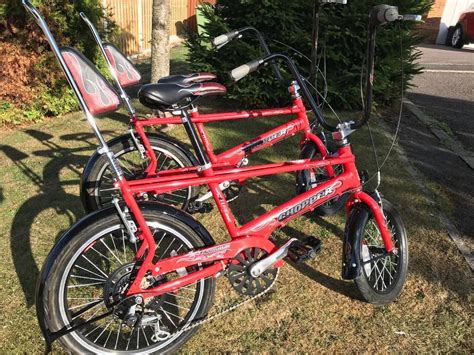 Pair Of Raleigh Choppers ‘the Hot One Edition In Chesterfield