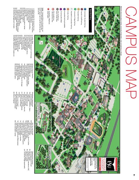 East Stroudsburg University Campus Map