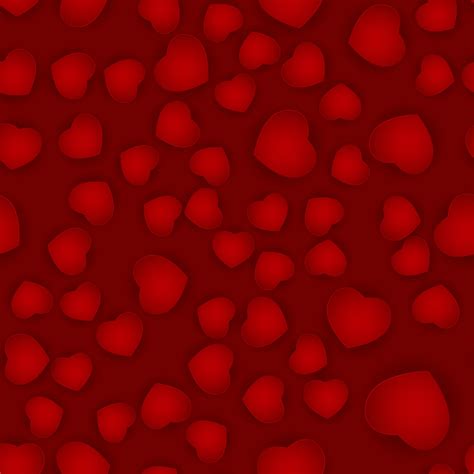 Love Heart Seamless Pattern Background. Vector Illustration 2730685 ...