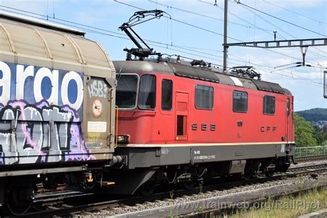 8698 0021 210723 SBB CFF Re 4 4 11327 Killwangen Spreitenbach