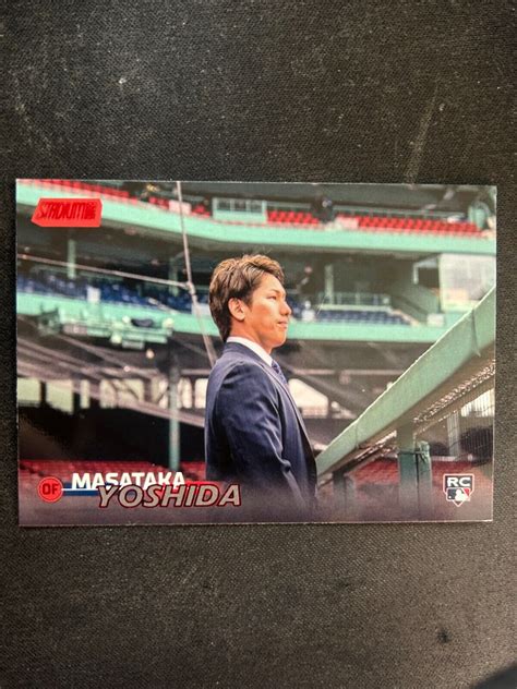 2023 Topps Stadium Club Red Foil 279 Masataka Yoshida RC For Sale