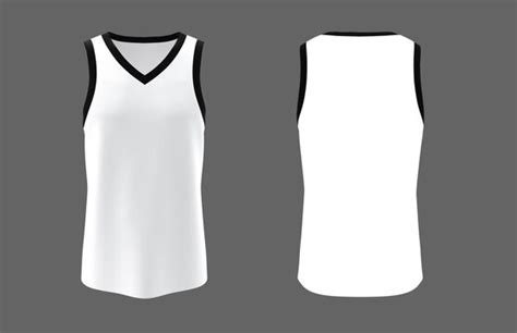 Blank Basketball Jersey Design