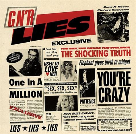 Amazon Lies The Drugs The Sex Guns Nroses ハードロック ミュージック