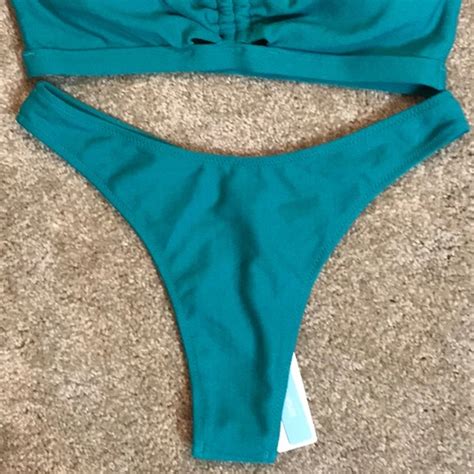 Cupshe Swim New W Tags Cupshe Thong Bikini M Poshmark