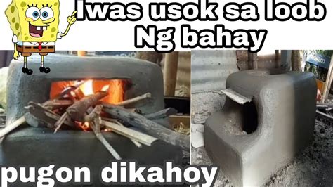 How To Make A Wood Burning Kalan Di Kahoy Iwas Usok Sa Loob Ng