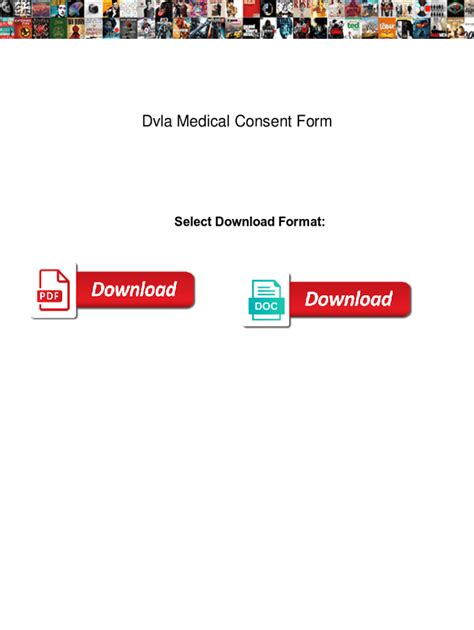 Fillable Online Dvla Medical Consent Form Dvla Medical Consent Form