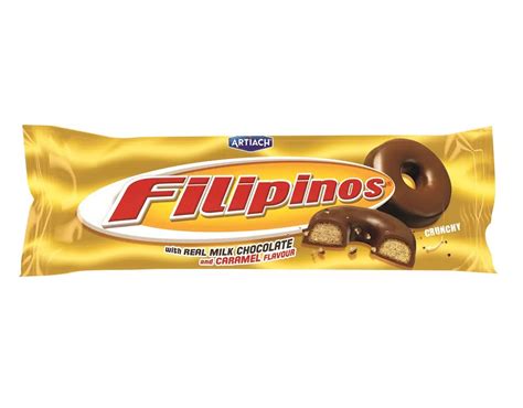 Bolacha Filipinos Caramelo 128g ARTIACH Nutripédia