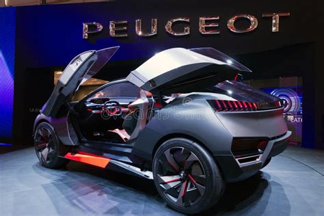 Peugeot Quartz Concept Car Editorial Image Image Of Model 88286825