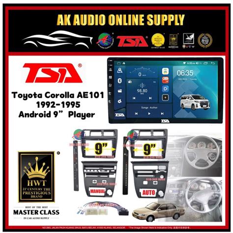 Gb Tsa Toyota Corolla Ae Android Inch Dsp