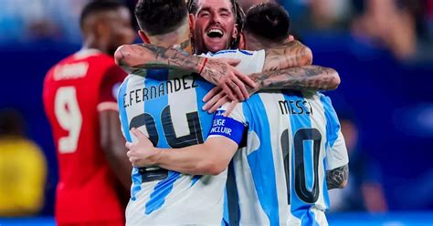 Por La Semifinal De La Copa América Argentina vs Canadá en fotos