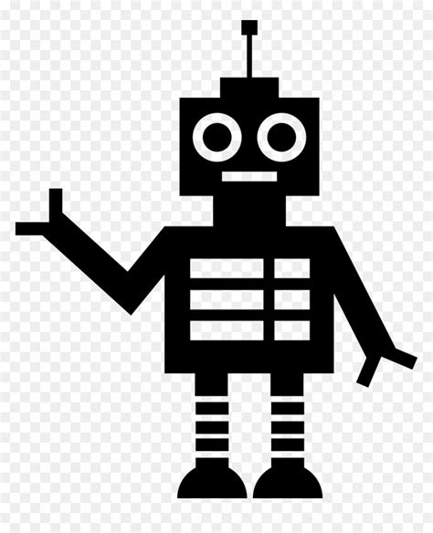 Robot Svg Hd Png Download Vhv