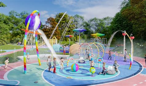 Kaleidoscope Water Splash Park Solution Cenchi