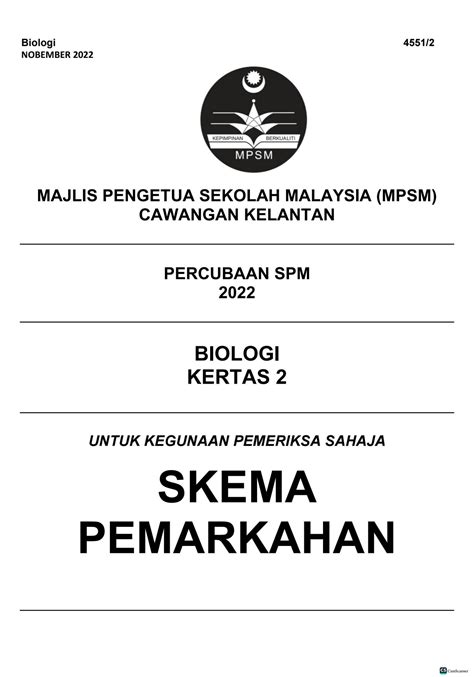 Solution Skema Kertas Studypool