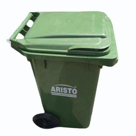 HDPE 90L Aristo Green Wheeled Dustbin At Rs 2050 In Surat ID