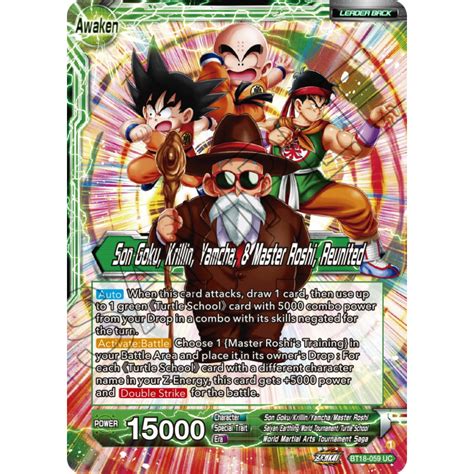 Master Roshi Son Goku Krillin Yamcha Big Orbit Cards