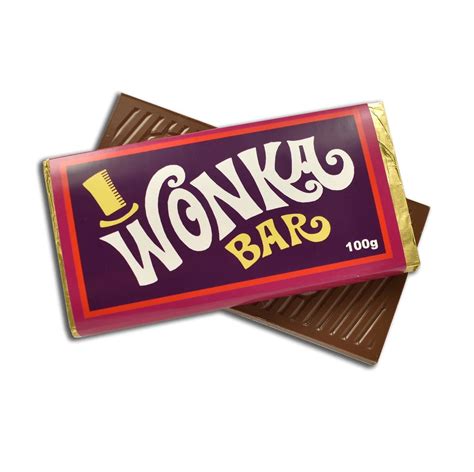 Wonka Chocolate Bar 100G - Wonka Chocolate Bar Inc