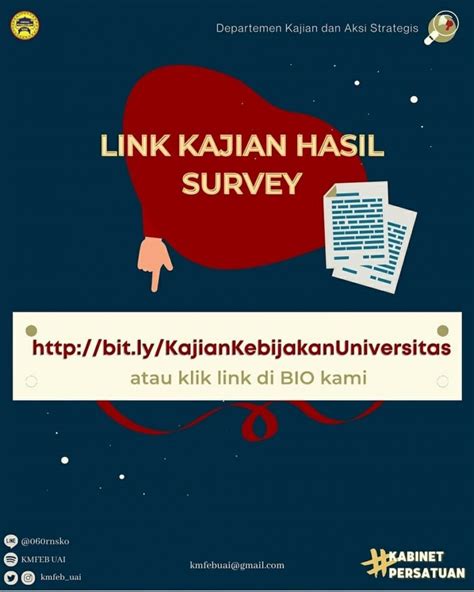 Makantin Hasil Survey Kebijakan Universitas Selama Pandemi Kmfeb Uai