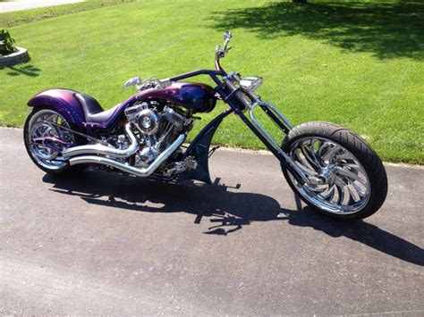 Marcel S Purple Sled Best Motorcycles Totally Rad Choppers