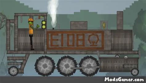 E108 Steam locomotive Mod - Mods for Melon Playground Sandbox PG