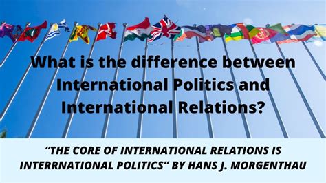 What Is The Difference Between International Politics And International