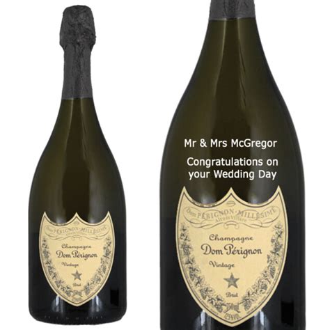 Dom Perignon Personalised Ts Engraved Bottles Prestige Drinks