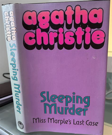 Sleeping Murder By Agatha Christie Near Fine Hardcover 1976 1st Edition Baggins Books And